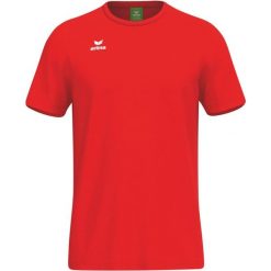 Koszulka z logo Erima TS. Czarne bluzki damskie Erima, bez wzorów, sportowe, bez kołnierzyka, bez ramiączek. Za 157.00 zł.