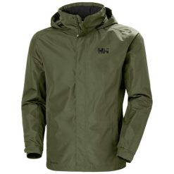 Kurtka uniwersalna męska Helly Hansen Dubliner. Zielone kurtki męskie Helly Hansen, l, bez wzorów, z syntetyku, klasyczne, z kapturem. Za 729.00 zł.