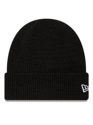 New Era Czapka Wool Cuff Knit Beanie 60424814 Czarny. Czarne czapki damskie New Era, na zimę, bez wzorów, z materiału. Za 139.99 zł.