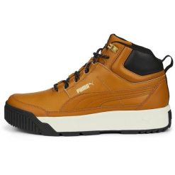 Buty turystyczne męskie Puma TARRENZ SB II. Brązowe buty sportowe męskie Puma, bez wzorów, bez zapięcia. Za 256.10 zł.