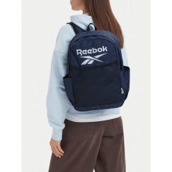 Plecak Reebok. Niebieskie plecaki męskie Reebok, bez wzorów, sportowe. Za 69.99 zł.