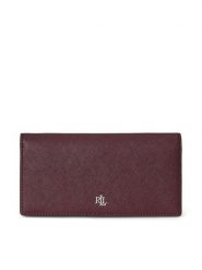 LAUREN RALPH LAUREN Portfel 432802917062 Bordowy. Czerwone portfele damskie Lauren Ralph Lauren, ze skóry. Za 579.99 zł.