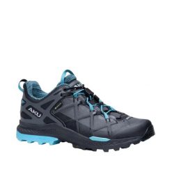 Damskie buty trekkingowe Aku Rocket DFS GTX. Czarne obuwie trekkingowe damskie Aku, bez zapięcia. Za 830.50 zł.