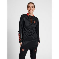Bluza damska Hummel hmlGG12 Action. Czarne bluzy damskie Hummel, na wiosnę, xl, bez wzorów, z dzianiny, klasyczne, bez ramiączek, bez kaptura. Za 172.20 zł.