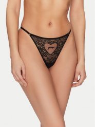 Guess Figi klasyczne O5RE29 KBGT0 Czarny Regular Fit. Czarne majtki damskie Guess, z syntetyku. Za 109.99 zł.