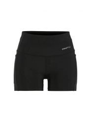 Craft Essence Hotpants 3 W – krótkie legginsy treningowe z szerokim pasem –. Czarne legginsy damskie Craft, bez wzorów, z elastanu. Za 240.50 zł.