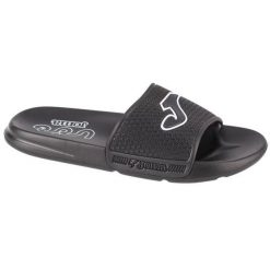 Klapki Joma S.Island Men 2401 M SISLAS2401 czarne. Czarne klapki męskie bez wzorów, z gumy, z otwartym noskiem, bez zapięcia. Za 120.57 zł.