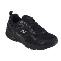 Buty do biegania męskie Skechers Go Run Consistent. Czarne buty sportowe męskie Skechers, bez wzorów, z materiału, bez zapięcia, do biegania. Za 279.99 zł.