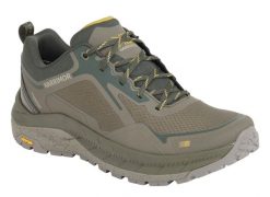 Buty trekkingowe męskie Karrimor Merlin Low. Zielone trekkingi męskie Karrimor, z materiału, bez zapięcia. Za 364.49 zł.