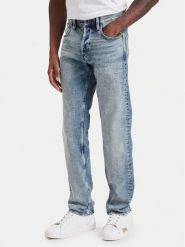 G-Star Jeansy Streem D28534-E205 Niebieski Slim Fit. Niebieskie jeansy męskie G-Star, z bawełny, retro. Za 469.99 zł.