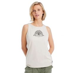 Damski tank top Protest Prtkuhli. Białe topy damskie Protest, m, bez wzorów, sportowe, bez kołnierzyka, bez ramiączek. Za 149.00 zł.
