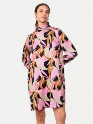 YAS Sukienka codzienna Cilea 26035391 Szary Relaxed Fit. Szare sukienki damskie YAS, na co dzień, xl, bez wzorów, z syntetyku, bez kołnierzyka, bez ramiączek, proste. Za 199.99 zł.