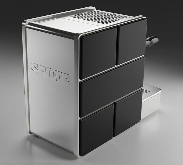 Ekspres do kawy Stone Espresso Mine Black Satin. Brązowe ekspresy ciśnieniowe Create. Za 6,477.57 zł.