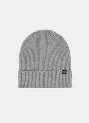 PAKO LORENTE – Szara bawełniana czapka męska. Szare czapki męskie Pako Lorente, na zimę, bez wzorów, z bawełny. Za 59.99 zł.