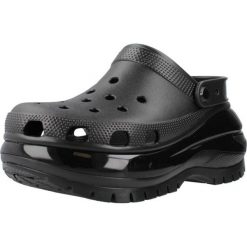 Tenisówki Crocs Model Classic Mega Crush Clog Kolor Czarny. Czarne trampki i tenisówki damskie Crocs, bez wzorów, z gumy, bez zapięcia. Za 336.10 zł.