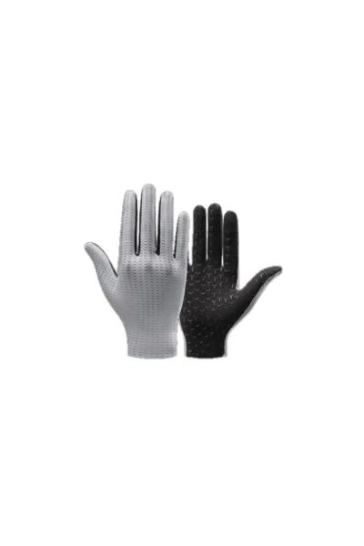 RĘKAWICZKI ROWEROWE FF S376 16110012. Zielone rękawiczki męskie ROCKBROS, na lato, bez wzorów, z materiału. Za 60.99 zł.