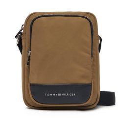 Saszetka Tommy Hilfiger. Brązowe saszetki i nerki męskie Tommy Hilfiger, bez wzorów. Za 199.99 zł.