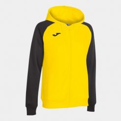 Bluza sportowa damska Joma Academy IV. Czarne bluzy damskie Joma, xl, bez wzorów, sportowe, bez ramiączek, bez kaptura. Za 275.50 zł.
