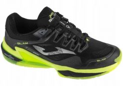 Joma Slam Men 2601 TSLAMS2601OM Czarne 45,5. Czarne buty sportowe męskie Joma, bez wzorów, bez zapięcia. Za 344.23 zł.