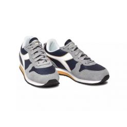 Buty sportowe sneakersy męskie Diadora Olympia C9855. Szare buty sportowe męskie Diadora, bez wzorów, bez zapięcia. Za 259.00 zł.