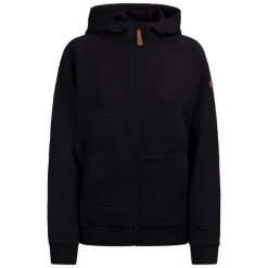 Bluza damska z kapturem Trespass Lillie. Niebieskie bluzy damskie Trespass, m, bez wzorów, z elastanu, eleganckie, bez ramiączek, z kapturem. Za 287.55 zł.