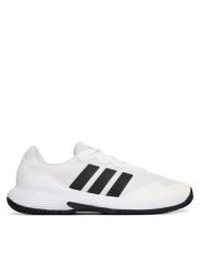 Adidas Buty do tenisa Gamecourt 2 M KI0781 Biały. Białe buty sportowe męskie Adidas, bez wzorów, z materiału, bez zapięcia, tenisowe. Za 299.99 zł.