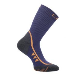 Skarpety trekkingowe średnie CMP Supersoft 50. Czarne skarpety męskie CMP, bez wzorów, z bawełny. Za 41.79 zł.