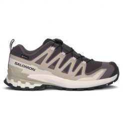 Buty trekkingowe męskie Salomon Xa Pro 3d V9 Gtx W. Szare trekkingi męskie Salomon, z materiału, bez zapięcia. Za 700.30 zł.