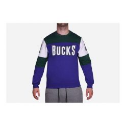 Polar Milwaukee Bucks Overtime Win Bulls. Fioletowe bluzy sportowe męskie Mitchell & Ness, l, bez wzorów, z polaru, bez kaptura. Za 515.00 zł.