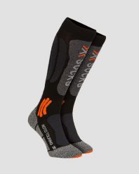 Skarpety X-SOCKS MOTOTOURING LONG 4.0. Czarne skarpetki damskie X-Socks, bez wzorów, z wełny. Za 80.00 zł.