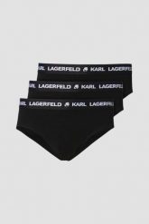 KARL LAGERFELD Czarne slipy męskie 3PACK. Czarne slipki męskie KARL LAGERFELD, m, bez wzorów. W wyprzedaży za 189.99 zł.