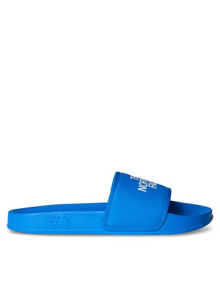 The North Face Klapki Base Camp Slide III NF0A4T2R73V1 Niebieski. Niebieskie klapki męskie The North Face, bez wzorów, z materiału, bez zapięcia. Za 119.99 zł.