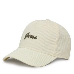 Czapka z daszkiem Guess. Czapki damskie Guess, z aplikacjami. Za 119.99 zł.