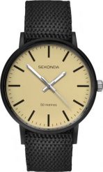 Zegarek Sekonda Zegarek męski Sekonda SEK.1494 czarny. Czarne zegarki męskie Sekonda, bez wzorów. Za 289.00 zł.