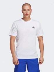 Adidas Koszulka techniczna Train Essentials Training IC7430 Biały Regular Fit. Białe koszulki sportowe męskie Adidas, m, bez wzorów, z syntetyku, bez ramiączek, na fitness i siłownię. Za 79.99 zł.