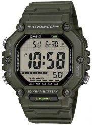 Zegarek sportowy Casio Zegarek Męski Casio Timeless AE-1600HX-3AVDF Digital Sport. Zegarki męskie Casio, bez wzorów. Za 188.99 zł.