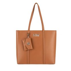 Torebka Nine West. Brązowe shopperki damskie Nine West, bez wzorów, bez dodatków. Za 299.99 zł.