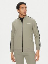 Guess Bluza Z2YQ10 KB3P2 Zielony Regular Fit. Zielone bluzy męskie Guess, m, z aplikacjami, z bawełny, bez ramiączek, bez kaptura. Za 249.99 zł.