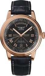 Zegarek Aviator Zegarek męski Aviator V.3.35.2.282.4 PL czarny. Czarne zegarki męskie AVIATOR, bez wzorów. Za 6,100.00 zł.