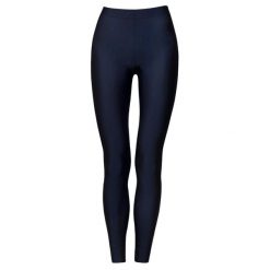 Legginsy sportowe damskie DEEP TRIP Basic. Czarne legginsy damskie DEEP TRIP, bez wzorów, z elastanu. Za 149.00 zł.