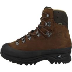 Wodoodporne buty turystyczne Alaska Lady GTX - brązowe. Brązowe obuwie trekkingowe damskie Hanwag, bez zapięcia. Za 1,122.99 zł.
