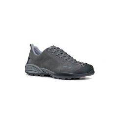 Buty turystyczne męskie niskie Scarpa MOJITO. Szare buty zimowe męskie Scarpa, bez wzorów, bez obcasa, bez zapięcia. Za 629.99 zł.