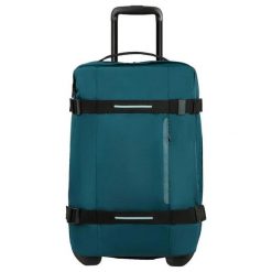 Walizka American Tourister Urban Track. Niebieskie walizki damskie American Tourister, bez wzorów, z materiału. Za 447.00 zł.