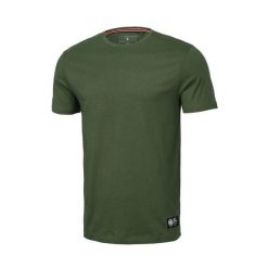 Koszulka sportowa męska Pitbull West Coast No Logo. Zielone koszulki sportowe męskie PITBULL, l, bez wzorów, bez ramiączek. Za 79.99 zł.