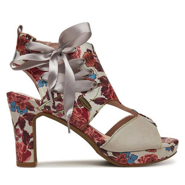 Sandały Laura Vita. Sandały damskie Laura Vita, bez wzorów, bez obcasa, na słupku, bez zapięcia. Za 479.99 zł.