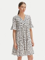 Weekend Max Mara Sukienka codzienna Fuoco 2615621072 Beżowy Regular Fit. Brązowe sukienki damskie Weekend Max Mara, na co dzień, xl, bez wzorów, z bawełny, bez kołnierzyka, bez ramiączek, proste. Za 949.99 zł.