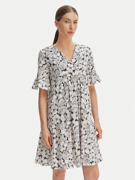 Weekend Max Mara Sukienka codzienna Fuoco 2615621072 Beżowy Regular Fit. Brązowe sukienki damskie Weekend Max Mara, na co dzień, m, bez wzorów, z bawełny, bez kołnierzyka, bez ramiączek, proste. Za 619.99 zł.