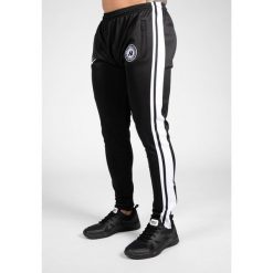 Stratford Track Spodnie - Czarny. Czarne spodnie sportowe męskie GORILLA WEAR, s, bez wzorów, z dresówki, na fitness i siłownię. Za 212.00 zł.