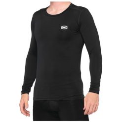 Dżersej z długim rękawem 100% basecamp. Czarne bluzy męskie 100%, l, bez wzorów, z dżerseju, sportowe, bez ramiączek, bez kaptura. W wyprzedaży za 167.95 zł.