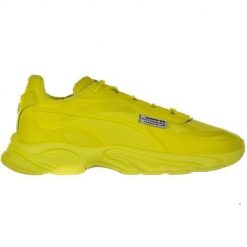 Buty do chodzenia męskie Puma MAPF1 Rsconnect. Żółte buty sportowe męskie Puma, bez wzorów, z materiału, bez zapięcia, trekkingowe. Za 415.00 zł.